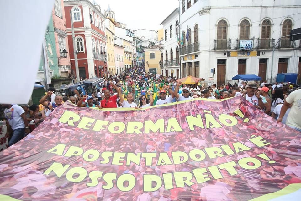 Ctb Bahia Ctb Leva Bandeira De Luta Para O De Julho