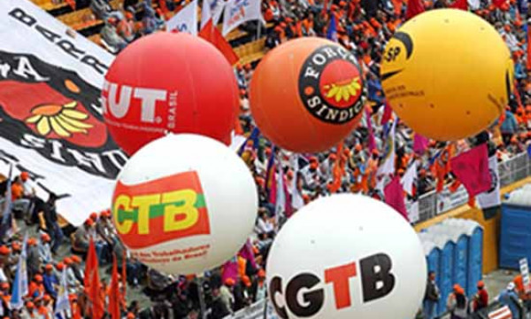 As centrais sindicais apresentarão uma pauta com as suas propostas para o desenvolvimento brasileiro
