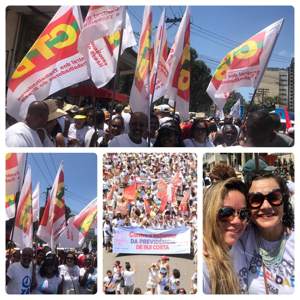 CTB-Bahia leva bandeiras de luta para  Lavagem do Bonfim