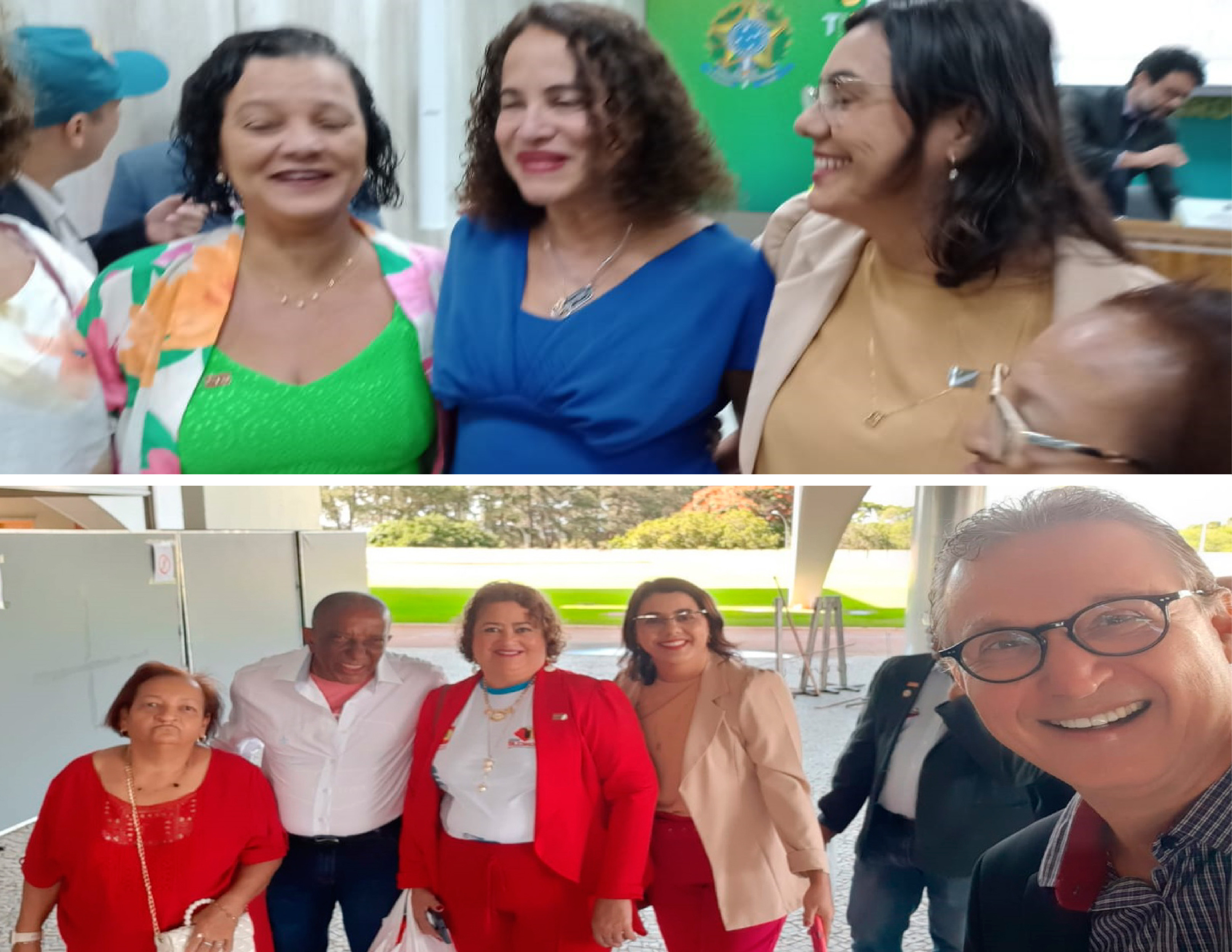 CTB Bahia se encontra com ministra Luciana Santos