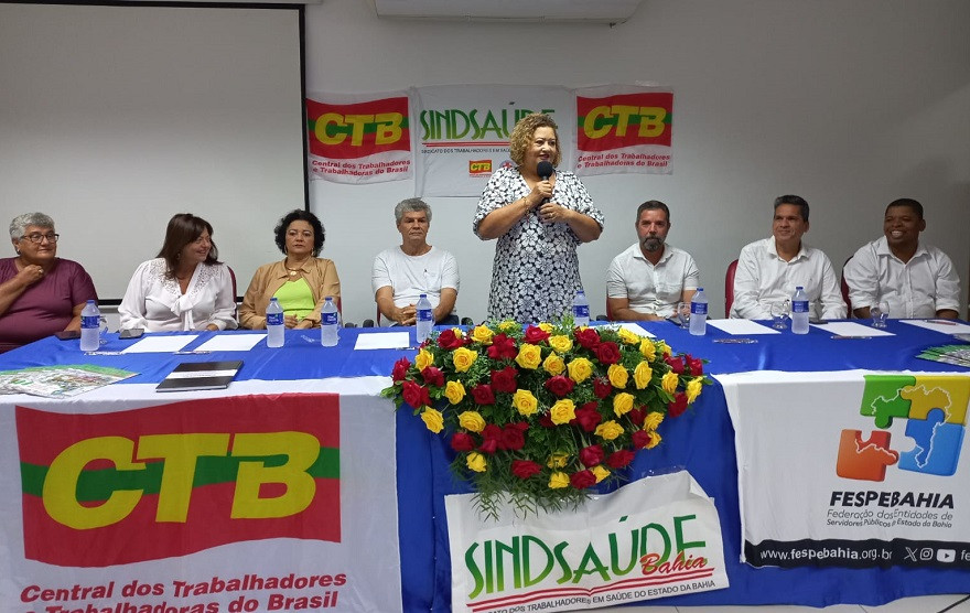 Com CTB na posse, Ivanilda Brito reafirma compromisso com SUS e categoria da saúde