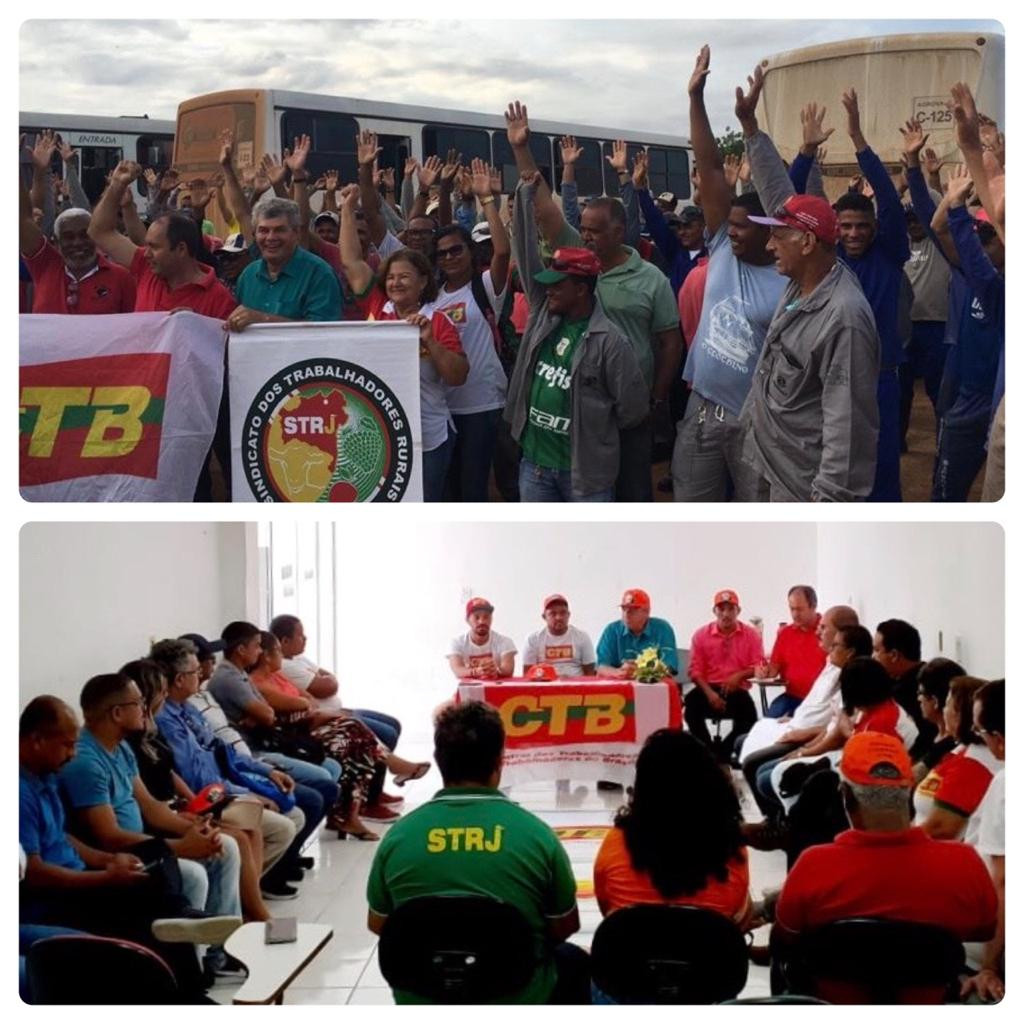 CTB-Bahia participa de reunião com a CTB-Regional Norte