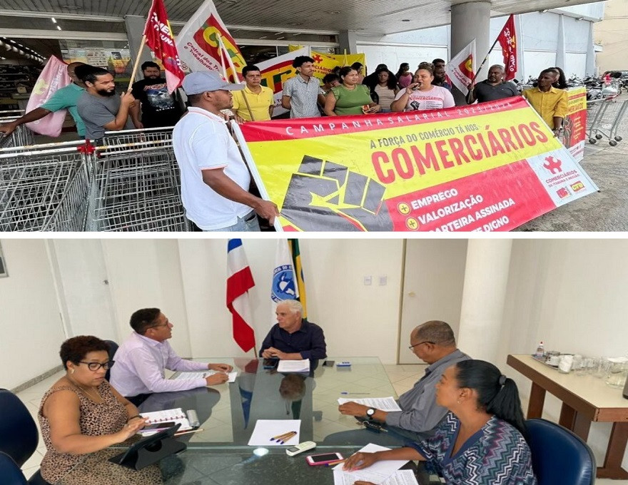 Comerciários de Itabuna e Salvador intensificam campanhas salariais
