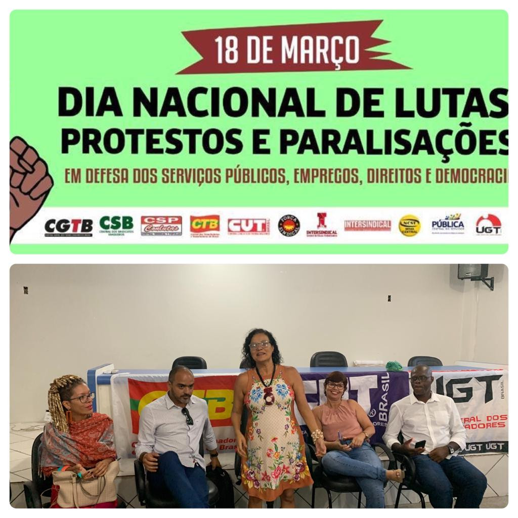 Centrais sindicais definem calendário de luta com ato no Campo Grande