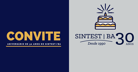 SINTEST/BA celebra 30 anos, com programação especial de aniversário