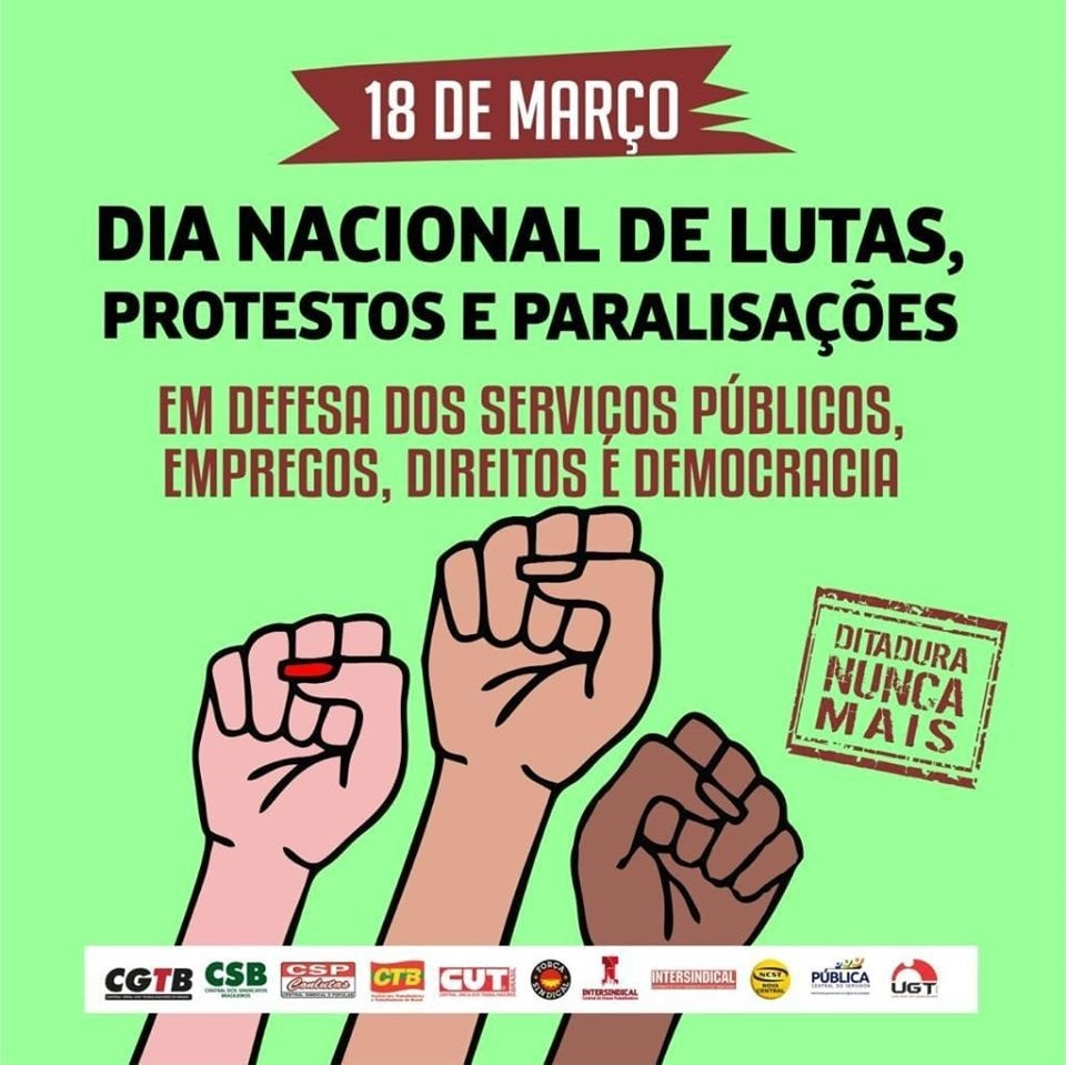CTB-Bahia convoca entidades para dia Nacional de Lutas e Paralisações