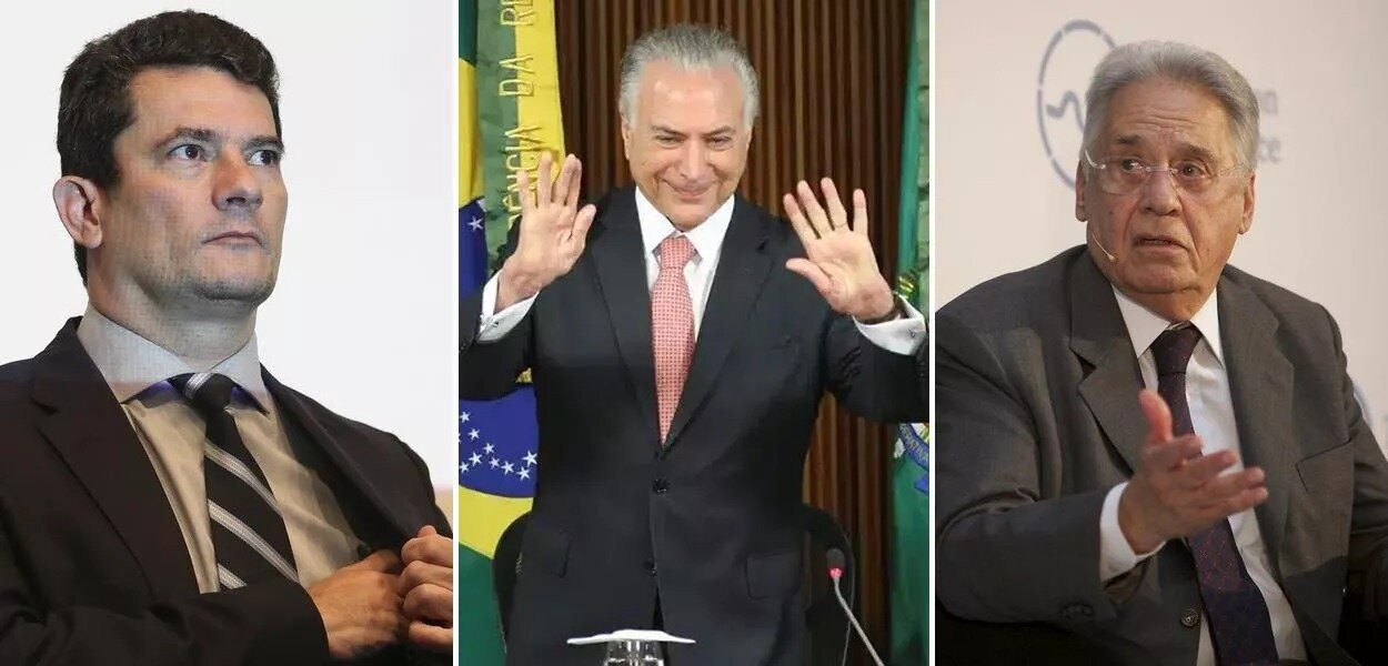 Ex-juiz condenado pelo STF, Moro diz não se arrepender de nada em debate sobre corrupção com Temer e FHC