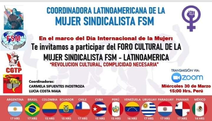 CTB-BA convoca para Fórum Cultural da Mulher Sindicalista FSM