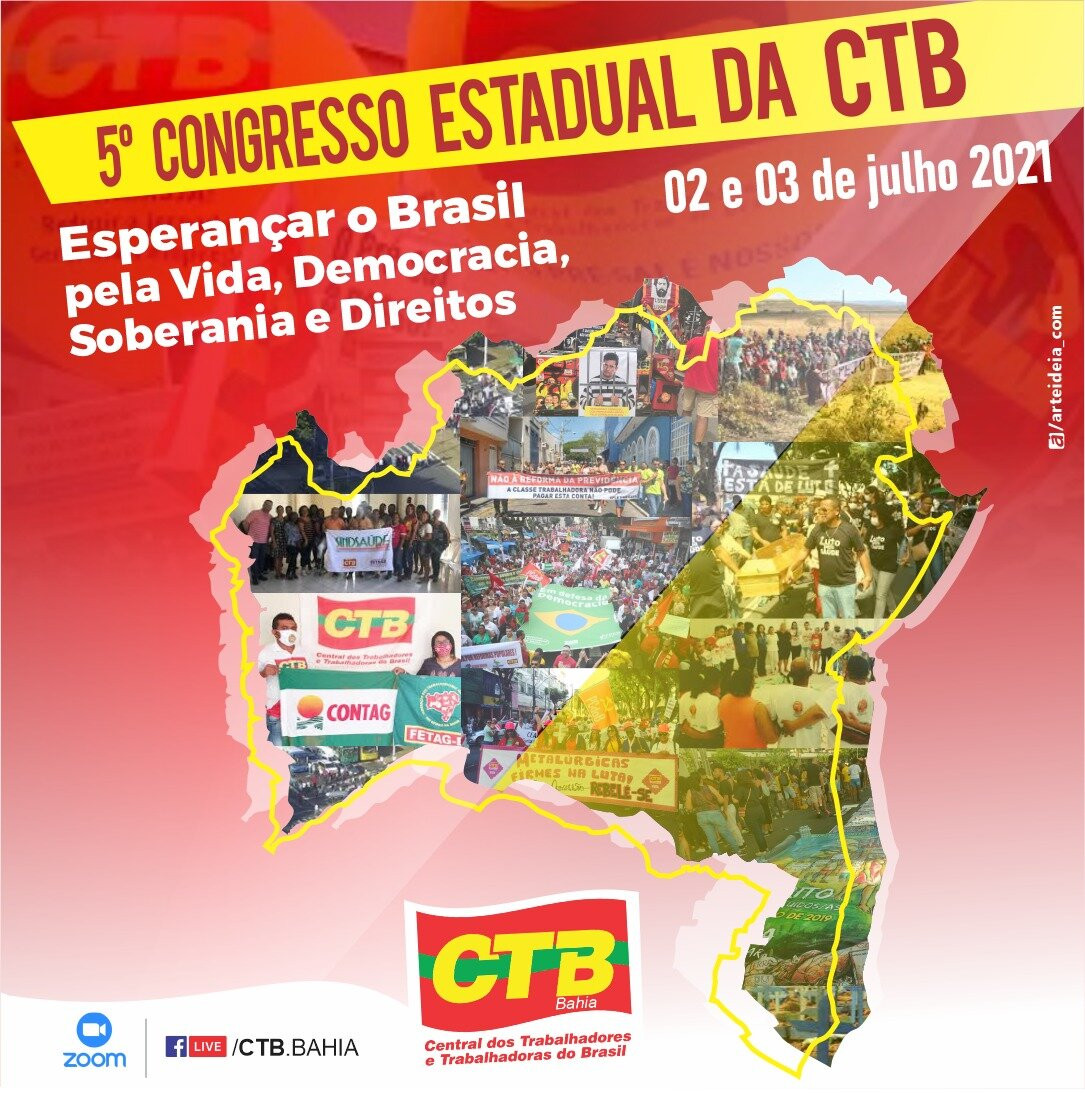 CTB-Bahia realiza plenárias e debates pré-congresso