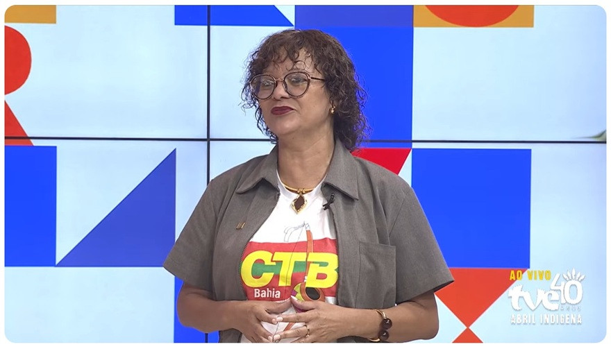 Na TV, Rosa de Souza destaca programação e importância do 1º de Maio