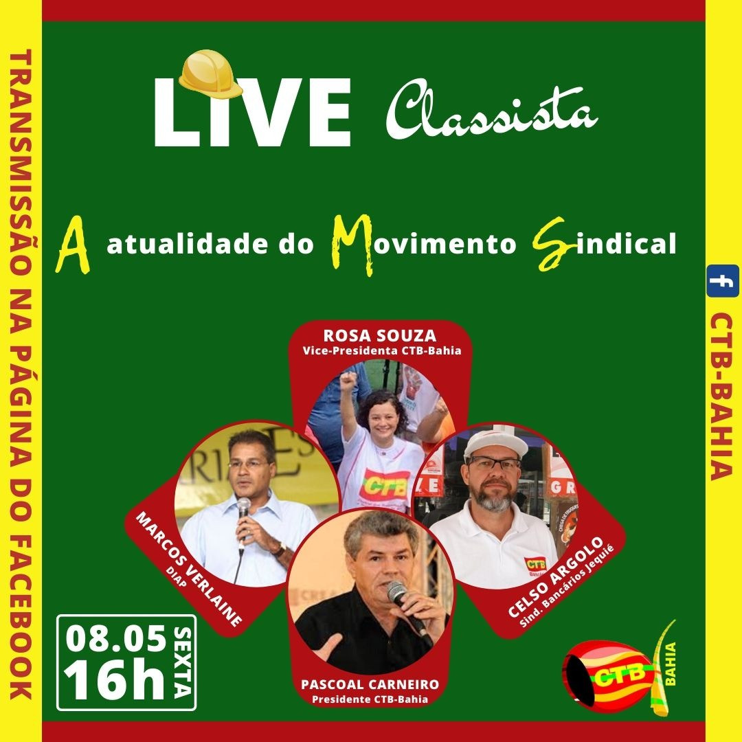 Live Classista “Furando a Bolha”