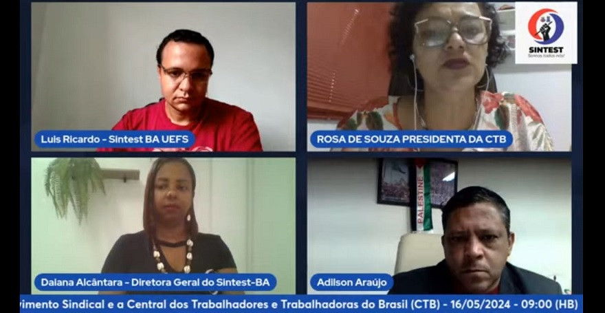 Em live, Adilson Araújo, Rosa de Souza e Daiana Alcântara debatem desafios atuais