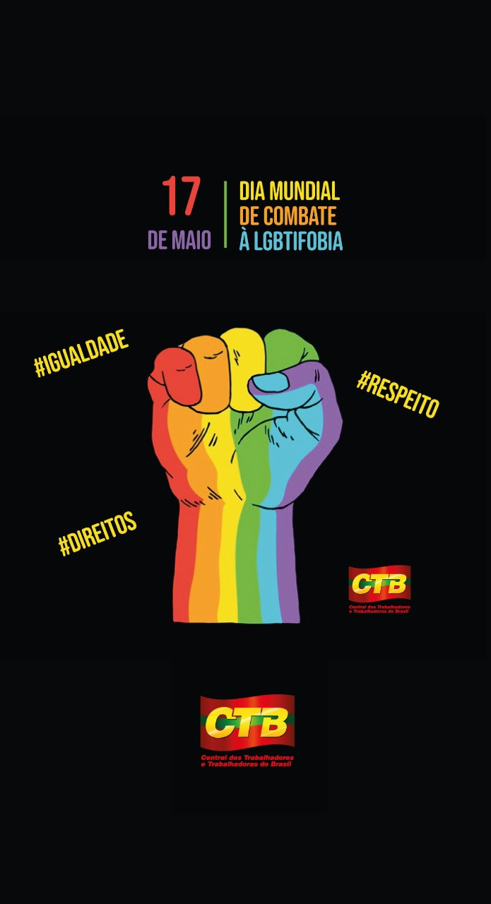 Dia Internacional de Combate à LGBTIfobia; assista live neste domingo