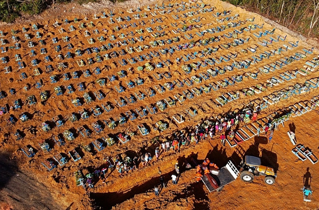 Brasil, sob Bolsonaro, na vanguarda do desemprego e das mortes pela pandemia em 2020