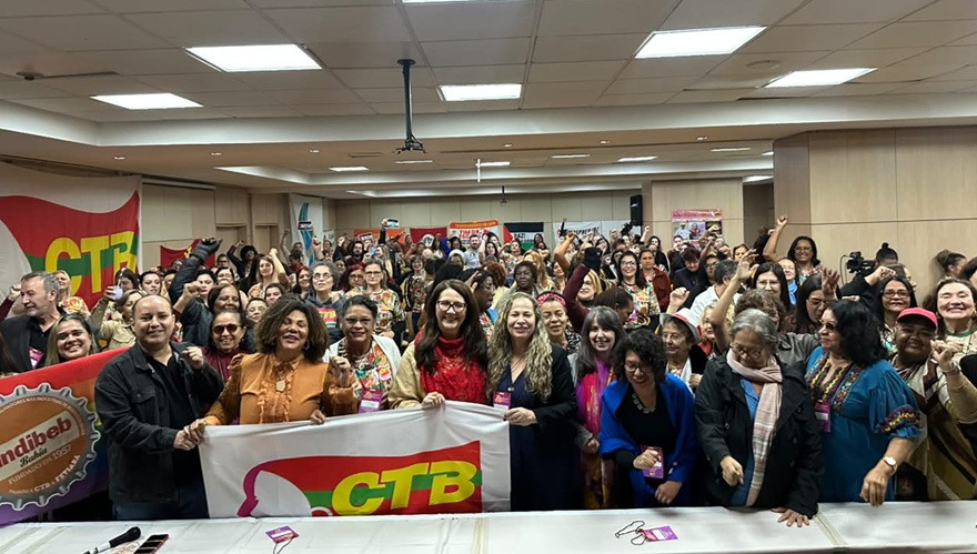 Rosa, Vânia e Jhay destacam força do 7º Encontro das Trabalhadoras da CTB