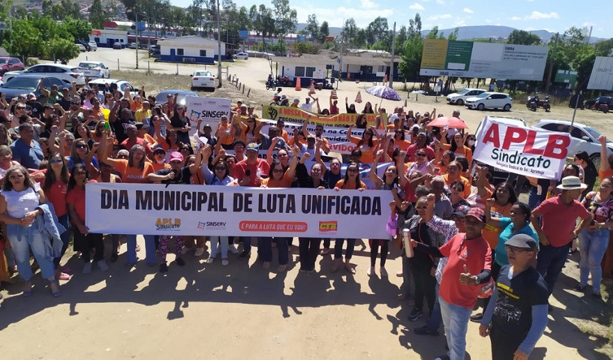 "CTB está firme com os servidores de Jequié", diz Celso Argolo 