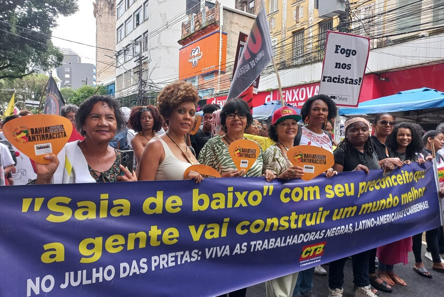 CTB reforça luta em defesa das mulheres negras no Julho das Pretas