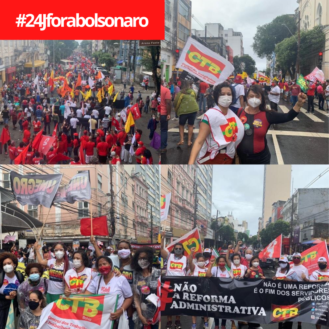 #24J: em Salvador cerca de 15 mil pessoas foram às ruas
