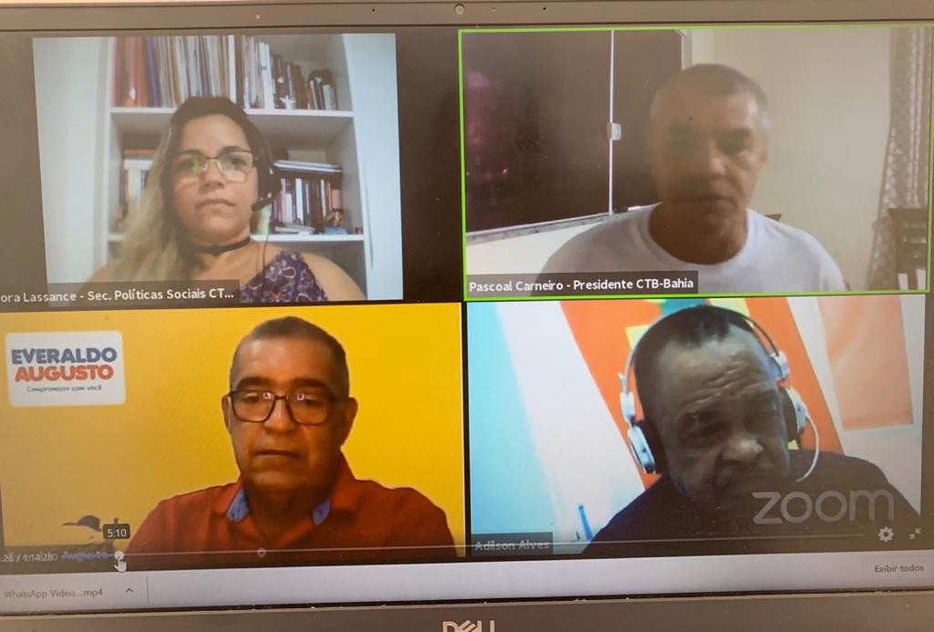 CTB-Bahia, aborda esporte e cultura com pré-candidatos à vereador de Salvador