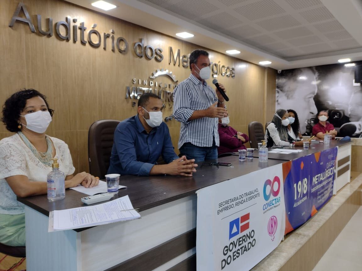 Presidenta da CTB-BA participa do lançamento do Projeto Conectar