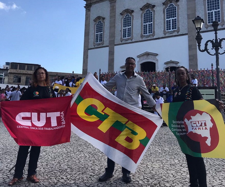 CTB reforça ato do movimento negro por Mãe Bernadete e contra violência policial