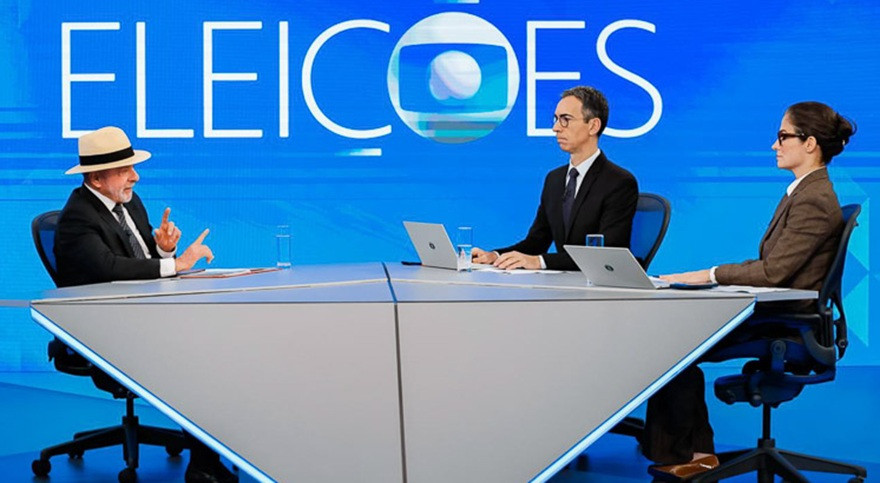Firme, Lula sobe o tom e aponta novas políticas em sabatina do JN