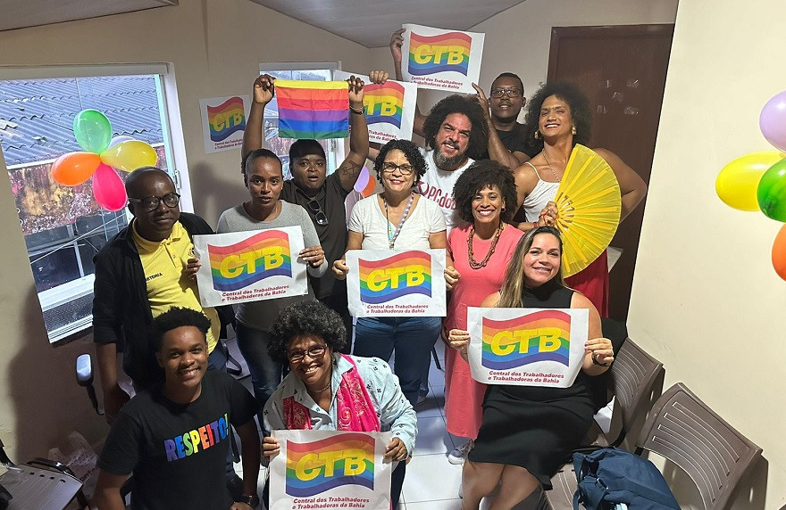 CTB Bahia cria coletivo e faz "papo diverso" com foco em combater LGBTfobia no trabalho