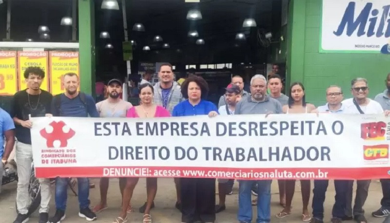 Comerciários de Itabuna contra empresa que demite e comete irregularidades