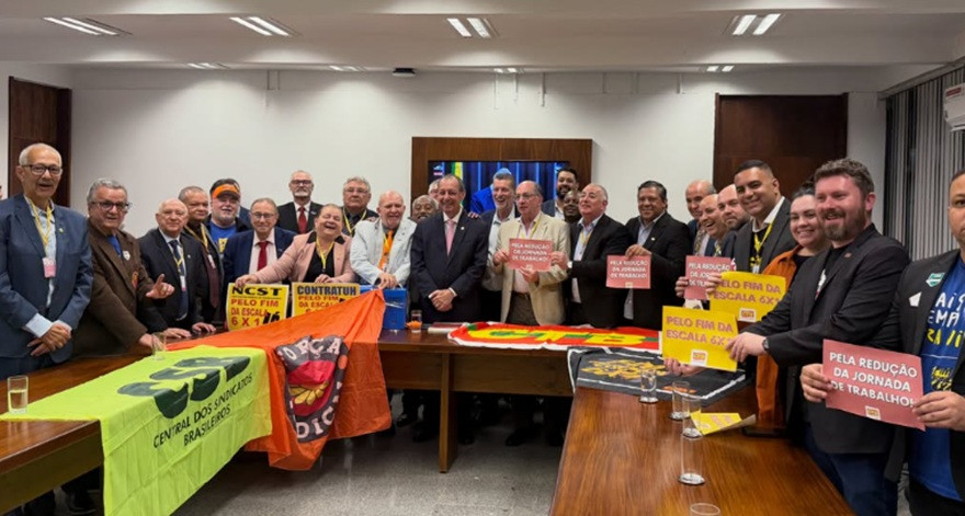 Centrais vão pressionar Senado para votar fim da 6x1 antes das eleições