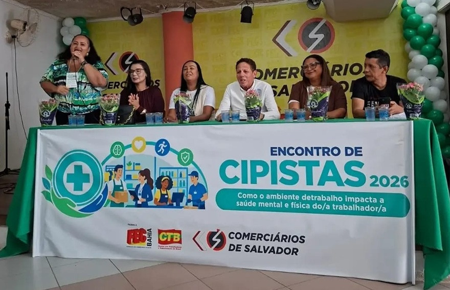 CTB prestigia Comerciários de Salvador em capacitação de cipistas