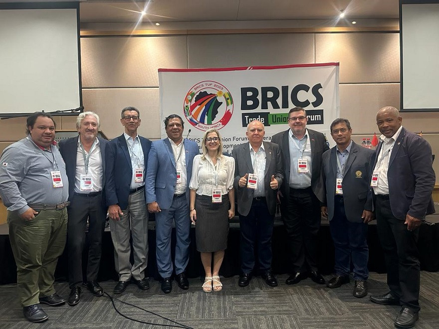 CTB participa do 12º Fórum Sindical dos Brics, na África do Sul