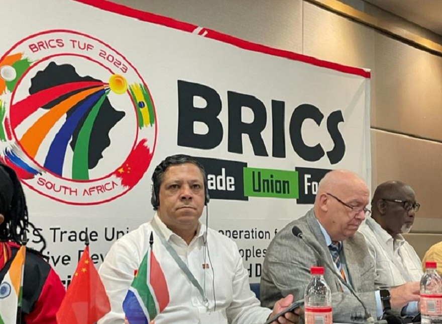 Presidente da  CTB destaca desafios da classe trabalhadora em Fórum do BRICS; vídeo