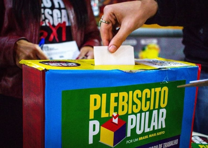 CTB convoca sindicatos para reta final do Plebiscito Popular, que termina dia 12