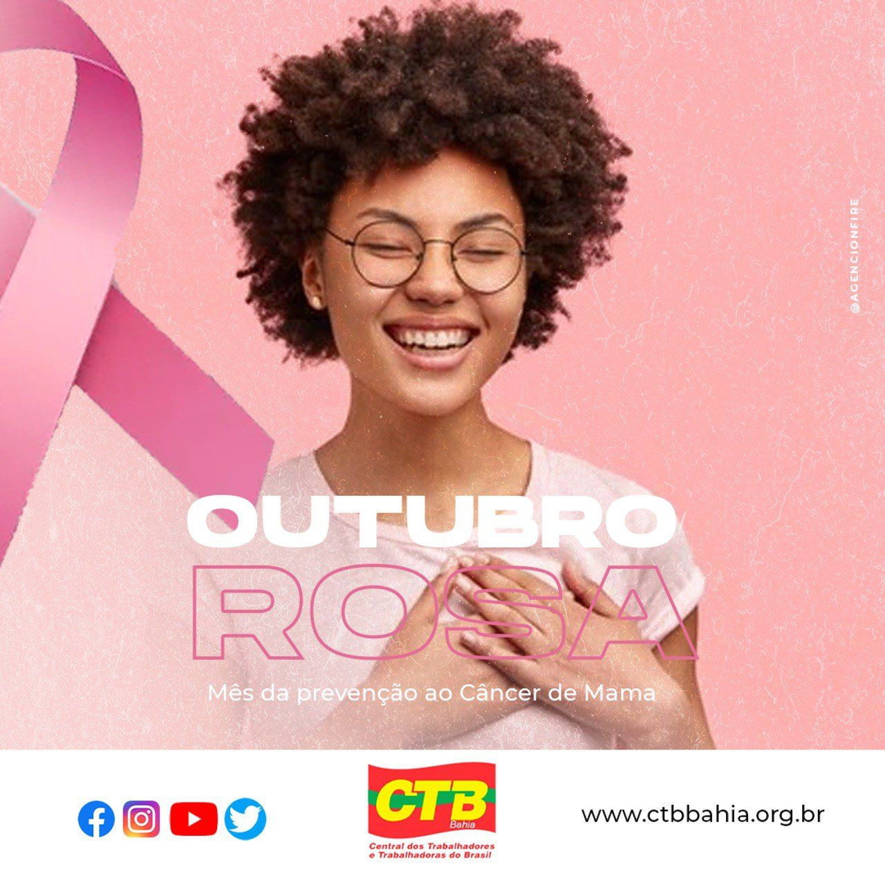 Outubro Rosa I Mês da prevenção ao câncer de mama