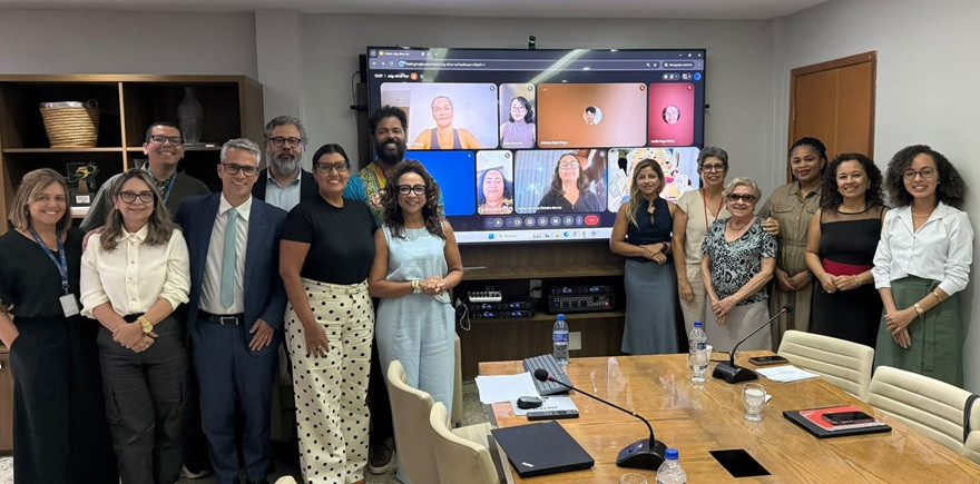 Arielma Galvão participa de reunião do Programa Bahia Alfabetizada