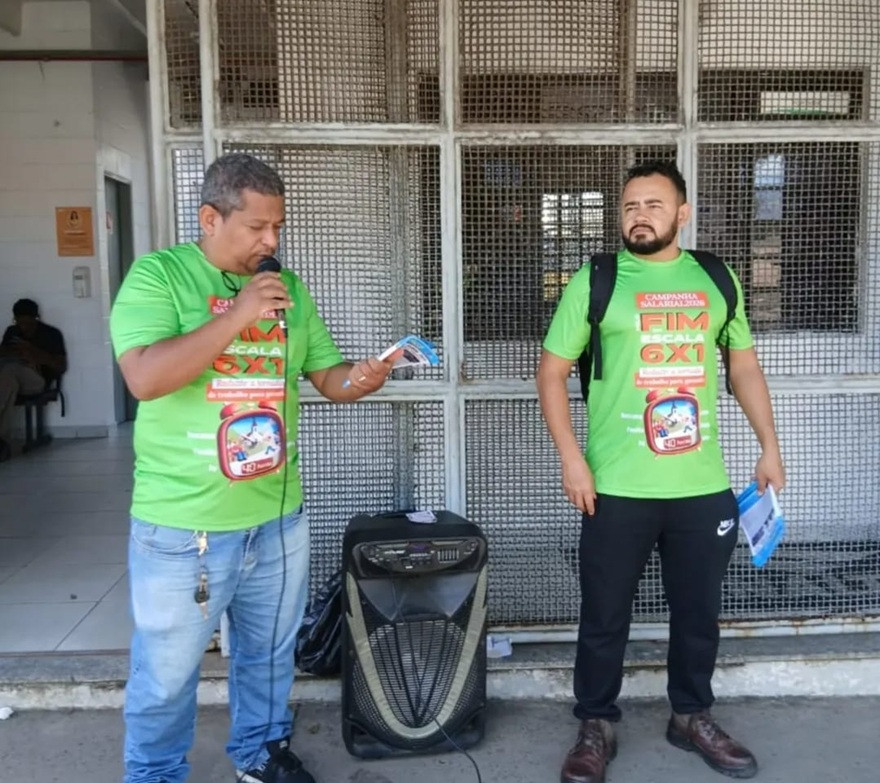 Sintratec de Itabuna exige fim da escala 6x1 na campanha salarial 