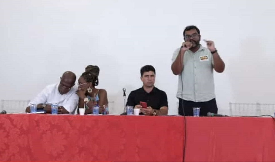 Reginaldo Alves representa CTB em congresso dos professores de Lauro de Freitas