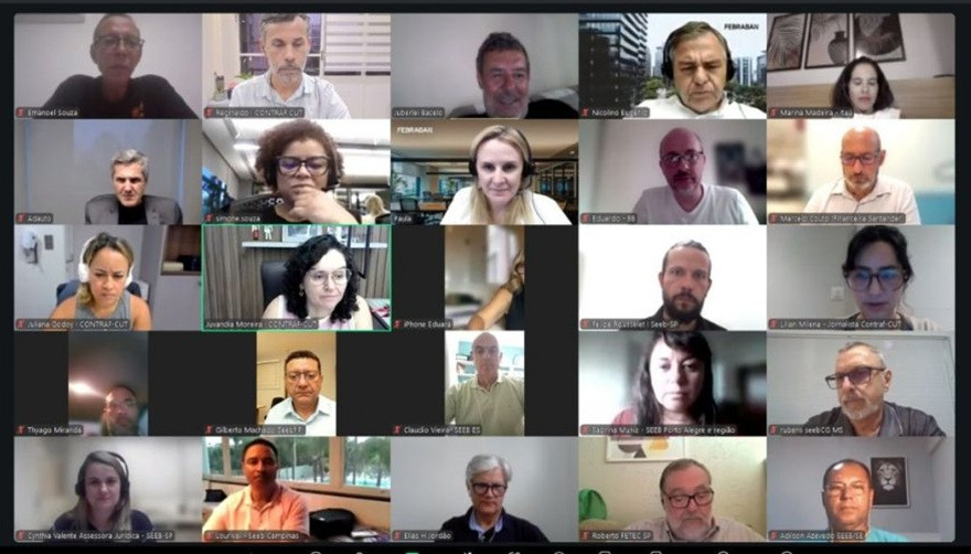 Bancários debatem gestão ética em negociação com banqueiros