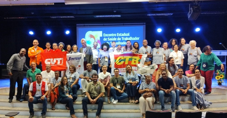 CTB é destaque no Encontro Estadual de Saúde do Trabalhador e da Trabalhadora 