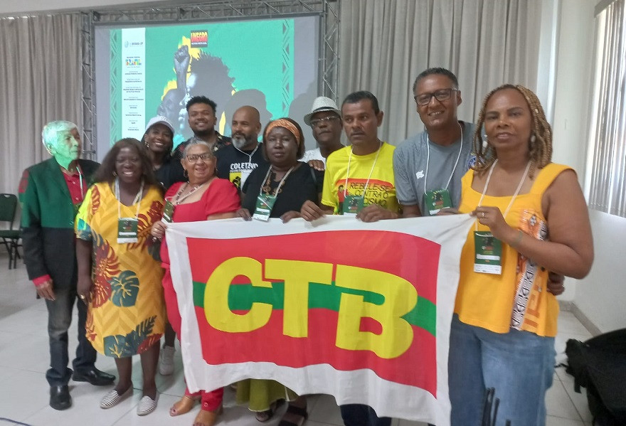 Sindicalistas da CTB reforçam luta contra o racismo em congresso da Unegro 