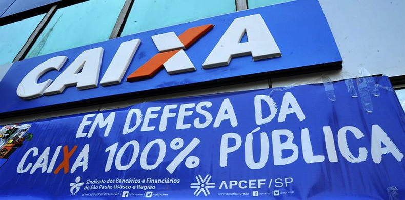 Caixa celebra 162 anos com defesa do banco e dos bancários