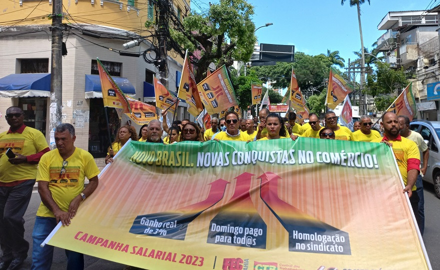 Comerciários de Salvador lançam campanha salarial 