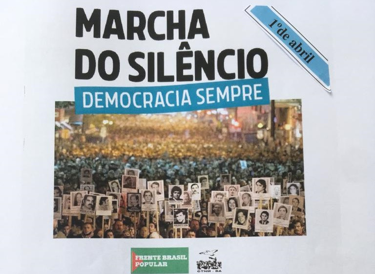 Marcha do Silêncio lembra vítimas da Ditadura