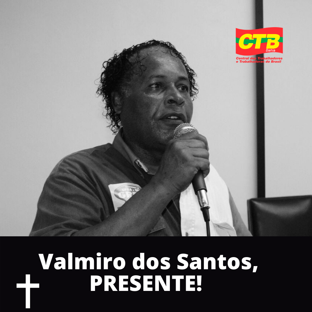 NOTA DE PESAR | Valmiro dos Santos, PRESENTE!