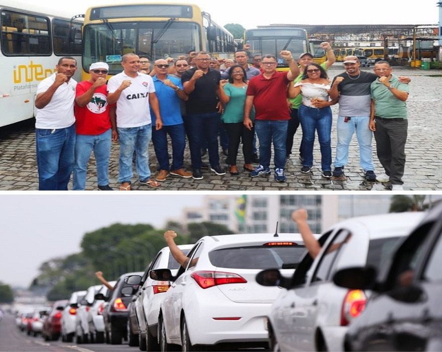 Rodoviários e motoristas de App unidos na luta