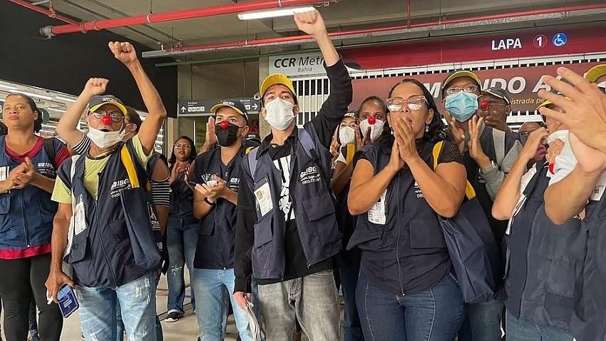 Recenseadores protestam em Salvador e indicam estado de greve